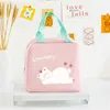 Set di stoviglie Cartoon Bento Bag Cute Pet Isolamento Lunch Box Pasto portatile per studenti