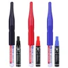 Markers 30mm Deep Hole Long Head Water Resistant Markers Pens efillable ink Set For Bathroom Woodworking Decoration Ulti-purpose Mark 230629