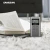 Радио Sangean Dt123 Am FM-радио 2-полосное радио Мировой приемник с динамиком Портативное карманное радио Станция автоматического сохранения Мини FM/AM-радио