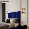 Lampes murales nordique or cuivre LED pour éclairage de chambre Decoracao Quarto étude lecture salon El Wandlamp