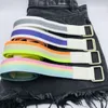 Belts Trendy Rainbow Colors Exquisite Waist Belt For Women Lady Pretty Canvas Thin Skinny Dress Accessory