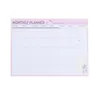 Feuilles Calendrier Cahier Coréen Papeterie Calendrier Hebdomadaire Livre Planificateur Bureau Pad Repas Stationnaire