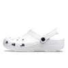 platform designer men women kids croc charms sandals buckle salehe bembury top fashion slides sandal triple black white classic outdoor slippers m4-m13