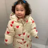 Giacche Mini Brand Abbigliamento invernale per bambini Ragazzi Giù Felpa con cappuccio Warm Baby Girls Cappotti di pelliccia Capispalla in cotone Top Bubble Coat 230630