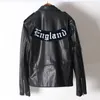 Outlaw England Rocker Geborduurde opstrijkbare patch Motorcycle Biker Club MC Front Jacket Vest Patch Gedetailleerd borduursel343z