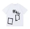 Summer T-Shirt Mens Womens DesignersOff T-shirts Loose Tees Tops Man Casual Shirt Luxurys Clothing Streetwear Shorts Sleeve Polos Tshirts Size S-X Offs White X4