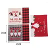 Table Napkin Christmas Decoration Napkins Placemats Tablecloth Mats Dress Up Decor For Home Festival Party Cartoon Embroidery