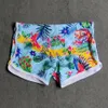 Maillots de bain pour hommes Série Jungle Feuilles peintes à la main Fleurs Imprimer Hommes Mode Boxers Shorts de bain Sexy Trend Beach Boyshorts 230630