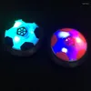 Veilleuses Lumière Électrique Suspension Suspendu Intérieur Football Football Jouets Pour Enfants Coussin D'air Led