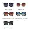 Дизайнерские модные поляризованные солнцезащитные очки, индивидуальные устойчивые к ультрафиолетовому излучению мужчины и женщины, очки в стиле ретро, квадратные солнцезащитные очки, повседневные очки с коробкой, хороший Hkj