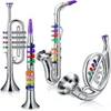 Baby Music Sound Toys Classical Clarinet Trumpet Saxophone Imitation Musical Instrument Toys Boys Girl Early Education Learning Tool for Kids Children 230629