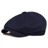 Fashion Spring Summer cotton Beret Caps for Men Women Cotton Sun Hat Unisex Octagonal Cap Vintage Outdoor sports Hats gorras