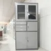 Wholesale of steel office filing cabinets in factories, with three buckets of internal storage cabinets