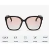 Óculos de sol EMOSNIA Fashion Rectangle Gradient Men Women Travel Driving Sports Retro Classic Sun Glasses Trend Eyewear UV400
