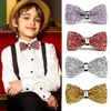 Diamond Bow Ties Favor Necktie Bar Festival Party Decoration Bowknot Wedding 0426