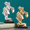 Objetos decorativos figuritas creativas regalo del Día de San Valentín estatua de arte de escritorio objetos de decoración del hogar 230629
