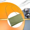 Bolso de cuero genuino Mujeres clásicas de diseño de lujo Handbag Handbag Cadena de mensajería de la cadena de mensajería Bolsa de caramelo con caja