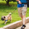 Opbergtassen hond behandel zakje puppy draagbaar om lichte huisdier organisator tas te reflecteren met schouderband riemzak Pocket