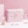 Storage Boxes Bins Children's Hair Accessories Storage Box Baby Head Rope Hairpin Rubber Band Head Jewelry Dressing Cute Girl Jewelry Box Large Cap 230629