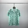 crimine estate moda uomo tute pantaloni da spiaggia Hawaii set camicie firmate stampa camicia per il tempo libero uomo slim fit il consiglio di amministrazione manica corta spiagge corte