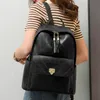 School Bags Women PU Leather Backpacks Purse Shoulder Female Vintage Travel Backpack Casual College Book Bag For Girls 230629