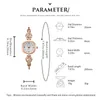 Horloges Klassiek quartz dameshorloge Dameshorloges Rond polshorloge Goud Zilver Kleur Eenvoudig ontwerp Bandklokken