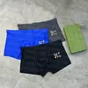 Nuove mutande da uomo casual mutande da uomo classiche sexy da boxer da boxer a tre pezzi con mutandine di alta qualità