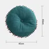 Cushion/Decorative Throw Tassel Good Resilience High Elasticity Round Cushion Ball Round Sofa Cushion Floor Home Decoration R230630