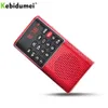Radio Kebidumei Mini Portable Radio Handheld Digital Fm Usb Tf Mp3 Player Speaker with Voice Recorder Rechargeable