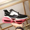 Sneakers Bold niski top włoski mężczyźni Designer Women Black Grube podeszwy skórzane zamszowe zarys Sole Casual Space Buty Najwyższej jakości wybieg francuski designerski buty