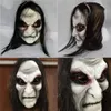 Party Maskers 1PCS Horror Scary Pruik Masker Cosplay voor Het Gezicht Halloween Kostuum Prop Maskerade Joker Latex Hoofddeksels prom 230630