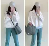 LL Quilted Puff Sport Tote Bag Women Down Feather Padded Space Cotton Winter Warm Bucket Crossbody Shoulder Bags 47 s