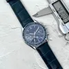 Nouvelles montres pour hommes luxe mode sport style montre à quartz 41mm hommes montre en cuir marque hommes horloge maître conception militaire montres.