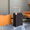 10A Luxury Suitcase Designer Bagage 55 Boarding Box stor kapacitet Cabin Classic Alfabet Flower Mönster Travel Business Senior Pull Rod Universal Wheel