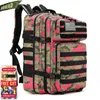 Backpacken Packs 45L Outdoor Camouflage Tactische Rugzak Heren Dames Multifunctionele Rugzak Fietsen Wandelen Sport Army 3P Knapzak 230629