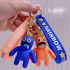 10cm Rablox Rainbow Friend Schleń Pvc Pvc Cartoon Gra Postacie Doll Kawaii Blue Monster Soft Schleńskie Fani Zwierzęta