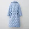 Femmes vers le bas 2023 automne femme manteau bouffant de grandes Dimensions Maxi Robe longue Parka vêtements d'extérieur décontracté