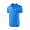 FC Schalke 04 Men's and women's POLO fashion design soft breathable mesh sports T-shirt outdoor sports casual shirt