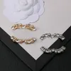 Brand Luxurys Design Diamond Brooch Women Crystal Rhinestone Letters Brooches Suit Pin Fashion Jewelry Sweater Clothing Decoration Accessories