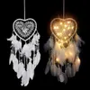 Annan heminredning nordisk rumsdekor Novely Heart Hollow Dream Light Hanging Craft Ornament Home Decor R230630