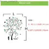 Wall Stickers Wall Stickers 3D Family Tree Acrylic Po tree Home Decor Poster Decal Mirror po wall wallpaper kid room decor 230225 Z230630