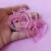 Boucles d'oreilles pendantes mignon coeur amour goutte boucle d'oreille pour femmes filles minimaliste bijoux saint valentin ornement Y2K Hip Hop