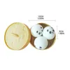 Decompression Toy 4In Fidget Toy Portable Stuffed Bun Soft TPR Gadget Novelty Gift Realistic Dumpling Squishy Ball for Toddler Anti-Stress 230629