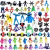 30cm Roblox Rainbow Amis en peluche Toy Cartoon Game Personnage Doll Kawaii Blue Monster Soft Farged Animal Toys for Kids Fans