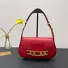 Leather shoulder bag handbags Purse Women luxury fashion designer bags V letter underarm bag chain embellished flap mini bag wallet