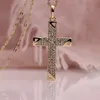 Charms Fashion Classic Cross Cross Naszyjnik na kobiety