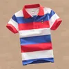 Polos Teenster Summer Boys Camicia a maniche corte Baby Costume per bambini Camisa Aports Polo Outfit Kids Solid Polo Shirt Toddler Boy Tops 230629