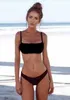 Kvinnors badkläder Kvinnors baddräkt Push Up Brasilian Bikini Set Vintage Badkläder Transparent Minibikini Bathing Suits Micro Bichini