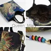 Evening Bags Women Shoulder Bag Handmade Embroidery Peacock Bohemia Ethnic Style Retro Handbag Large Capacity Tote Messenger Bag For Girl J230630