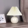 Lampy stołowe Kreatywne ceramiczne lampę na biurku sypialnia sypialnia Placja Platana Lekka Luksusowa Dekoracja